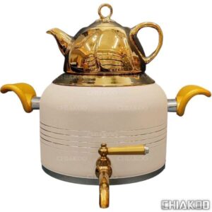 کتری قوری اس لوکس کف چدن 6 لیتر مدل 3025 رنگی