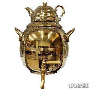 کتری قوری اس لوکس کف چدن 6 لیتر مدل 4015 طلایی‬