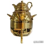 کتری قوری اس لوکس کف چدن 6 لیتر مدل 4027 طلایی‬