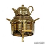 کتری قوری اس لوکس کف چدن 6 لیتر مدل 4065 طرح ترك طلایی ‬