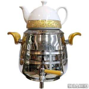 کتری قوری اس لوکس کف چدن 6 لیتر مدل 9014 طلایی‬ اعلا