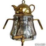 کتری قوری اس لوکس کف چدن لیتر مدل 9085 طلایی‬