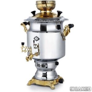 سماور گازی آبتین نفیس طلایی1