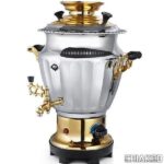 سماور برقی الماس نفیس طلایی1