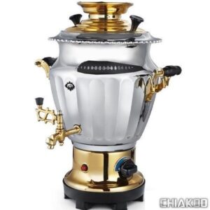 سماور برقی الماس نفیس طلایی1