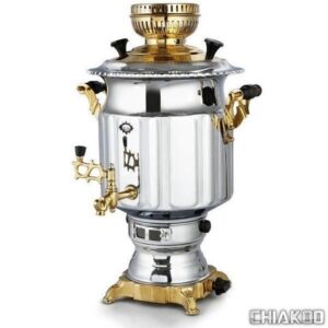 سماور گازی آتریس نفیس طلایی1