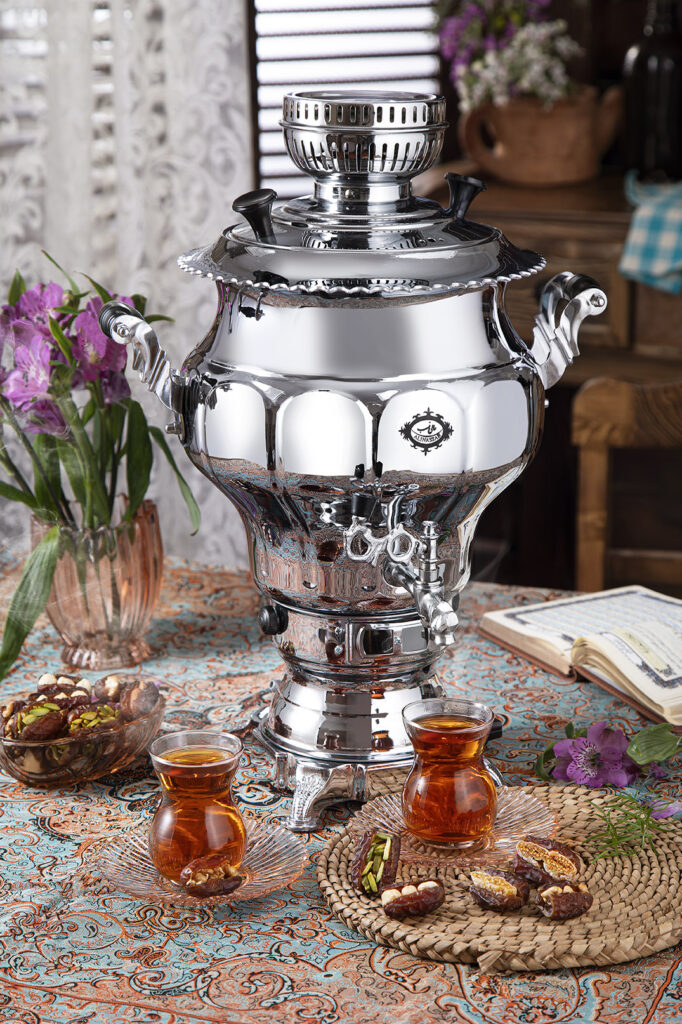 سماور گازی نقشینه سیمین2