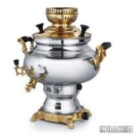 سماور گازی سیمینه نفیس طلایی1