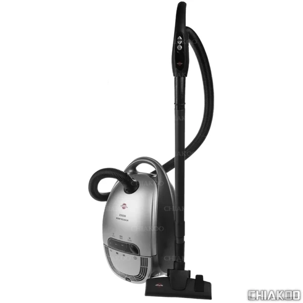 ‫جاروبرقی پارس خزر مدل نوك مدادی كمپرسور كروم 2500‬