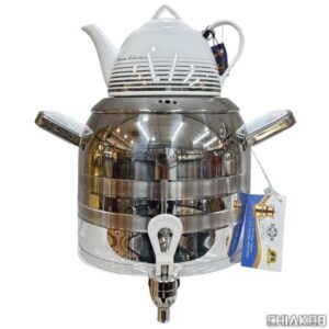 کتری قوری اس لوکس کف چدن 6 لیتر مدل 9070 دسته ترک با (قوری شکس)