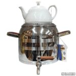 کتری قوری اس لوکس کف چدن 6 لیتر مدل 9076 دسته چوب