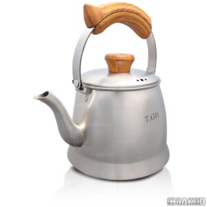 کتری کف چدن قیطاسی (TGH-تی جی اچ) مدل کاوه مات 5.‏2 لیتری کد 30207