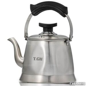کتری کف چدن قیطاسی (TGH-تی جی اچ) مدل کاوه مات 5.‏2 لیتری کد 30208