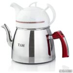 کتری قوری کف چدن قیطاسی (TGH-تی جی اچ) مدل سپهر براق 5.‏2 لیتری کد 30400