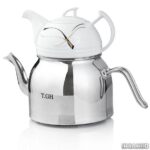 کتری قوری کف چدن قیطاسی (TGH-تی جی اچ) مدل کارن براق 3 لیتری کد 30750