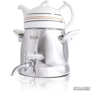 کتری قوری کف چدن قیطاسی (TGH-تی جی اچ) مدل کاوه مات 3.5 لیتری کد 4020