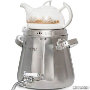 کتری قوری کف چدن قیطاسی (TGH-تی جی اچ) مدل الماس مات 5 لیتری کد 5020