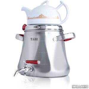 کتری قوری کف چدن قیطاسی (TGH-تی جی اچ) مدل اشکان 5.5 لیتری کد 6650