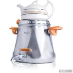 کتری قوری کف چدن قیطاسی (TGH-تی جی اچ) مدل اشکان مات 5.5 لیتری کد 6655