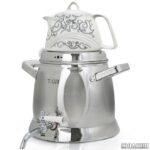 کتری قوری کف چدن قیطاسی (TGH-تی جی اچ) مدل کاوه براق 5.5 لیتری کد 7060