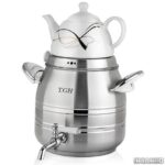 کتری قوری کف چدن قیطاسی (TGH-تی جی اچ) مدل پرسپولیس مات 5.‏6 لیتری کد 8020