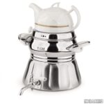 کتری قوری کف چدن قیطاسی (TGH-تی جی اچ) مدل هرمی 5.‏2 لیتری کد 8350