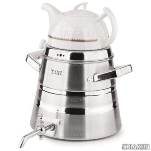 کتری قوری کف چدن قیطاسی (TGH-تی جی اچ) مدل هرمی 5.5 لیتری کد 8950