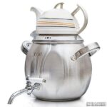 کتری قوری کف چدن قیطاسی (TGH-تی جی اچ) مدل برسام مات 6 لیتری کد 9020