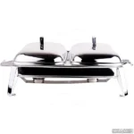 سوفله دو قلو (MGS) ام جی اس مستطیل کروم کد ow-4104-123