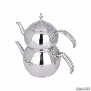 کتری قوری (MGS) ام جی اس 2.2 لیتری استیل لوله دار دسته کد K41020-160