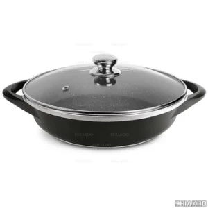 تابه (MGS) ام جی اس سایز 28 گرانیت طرح ایتالیا B دو دسته-22