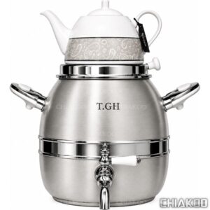 کتری قوری کف چدن قیطاسی (TGH-تی جی اچ) مدل پرسپولیس مات 5.‏6 لیتری کد 8020