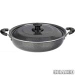 تابه عروس مدل دو دسته درب فلزی سایز 34