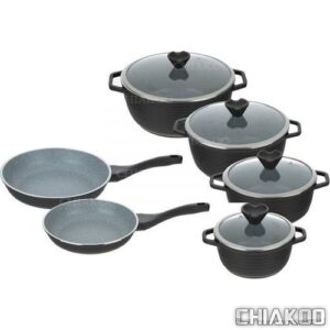 سرویس 10 پارچه عروس مدل کلاسیک خطی