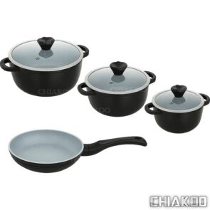 سرویس 7 پارچه عروس مدل کلاسیک خطی