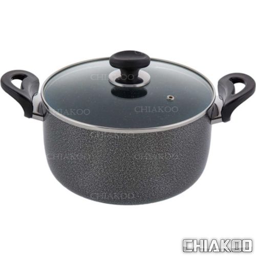 قابلمه عروس مدل پارمیس با درب پیرکس سایز 30 قابلمه عروس مدل پارمیس با درب پیرکس سایز 30